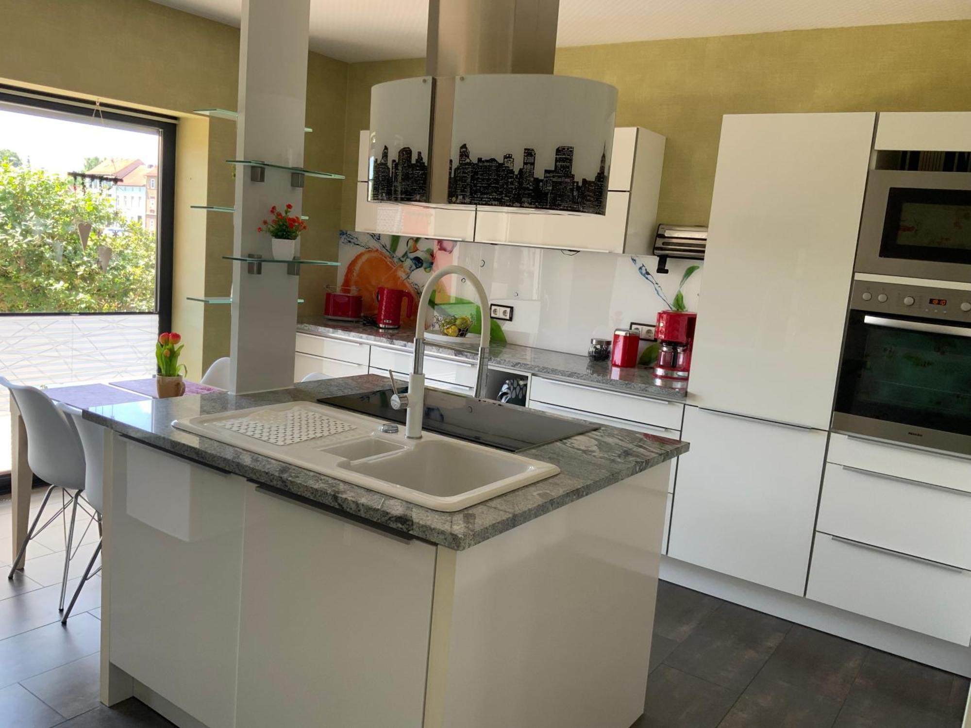 Ferienhaus Luebke, Gartenblick Muehlhausen  Ngoại thất bức ảnh
